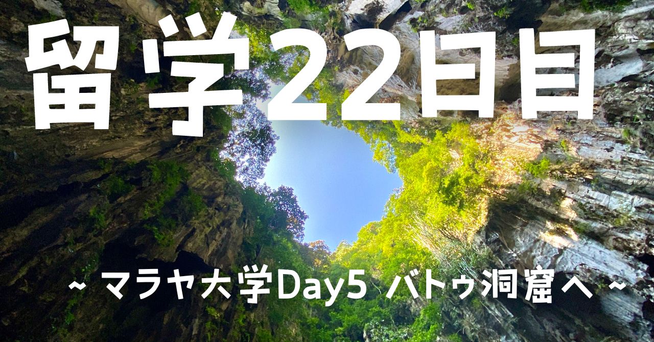 post-sumbnale-留学22日目　〜マラヤ大学Day5 バトゥ洞窟へ〜